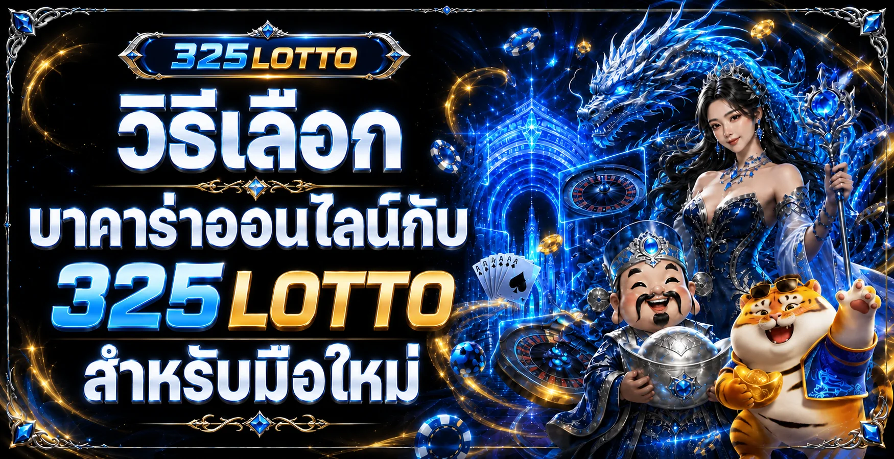 325LOTTO วิธีเลือกบาคาร่าออนไลน์สำหรับมือใหม่
