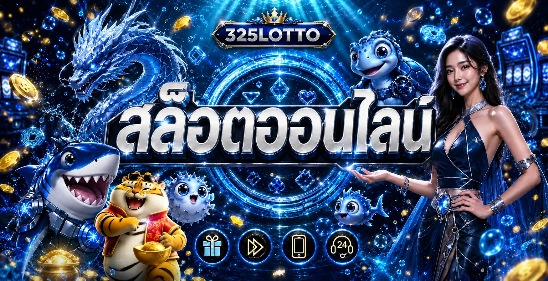 สล็อตออนไลน์และเกมคาสิโนบน 325LOTTO